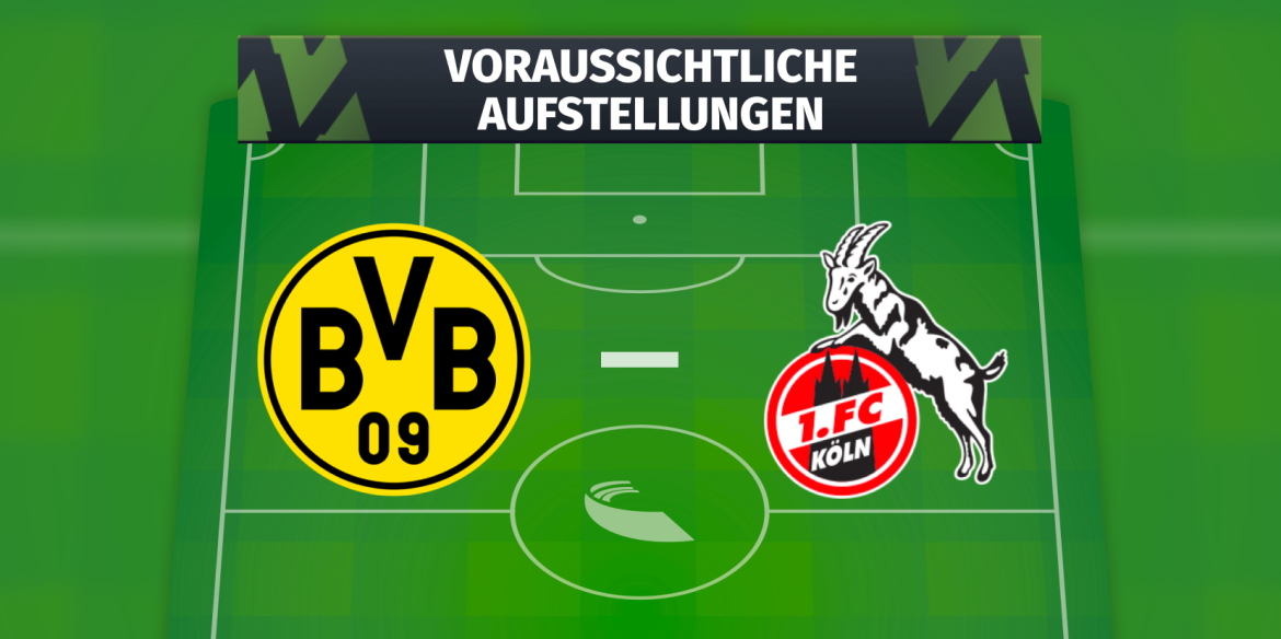 Borussia Mönchengladbach – 1. FC Köln: Die voraussichtlichen Aufstellungen